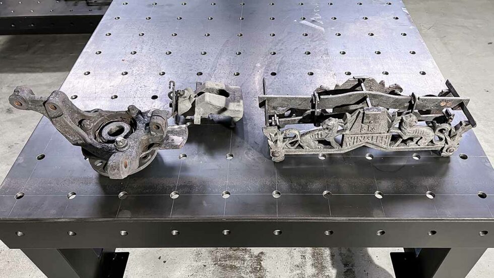 Metal laser cleaning